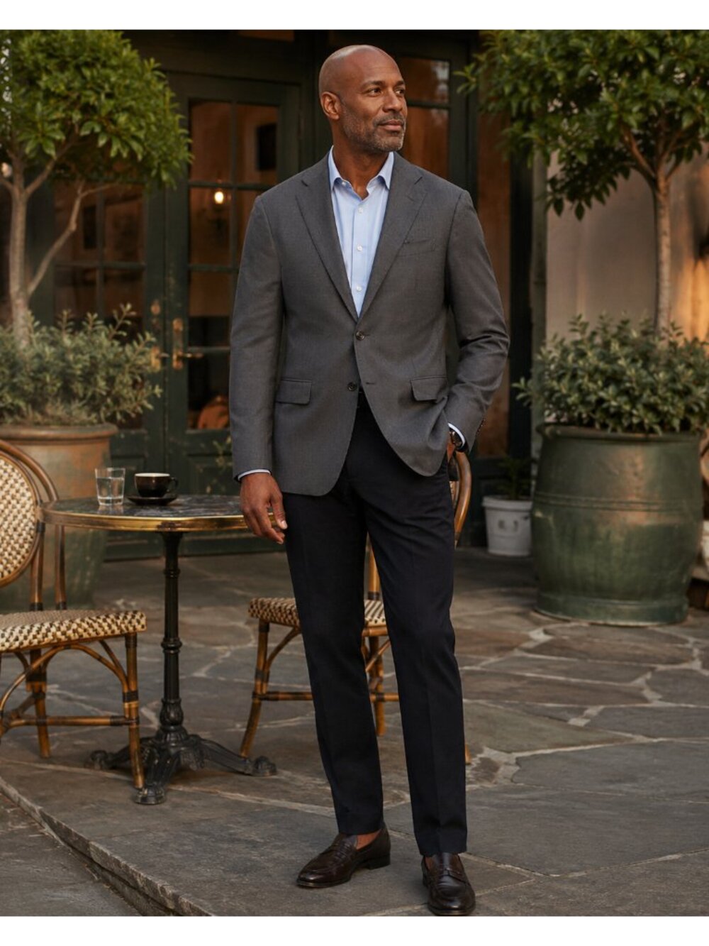 Sid Mashburn Blazer US 42 R Gray